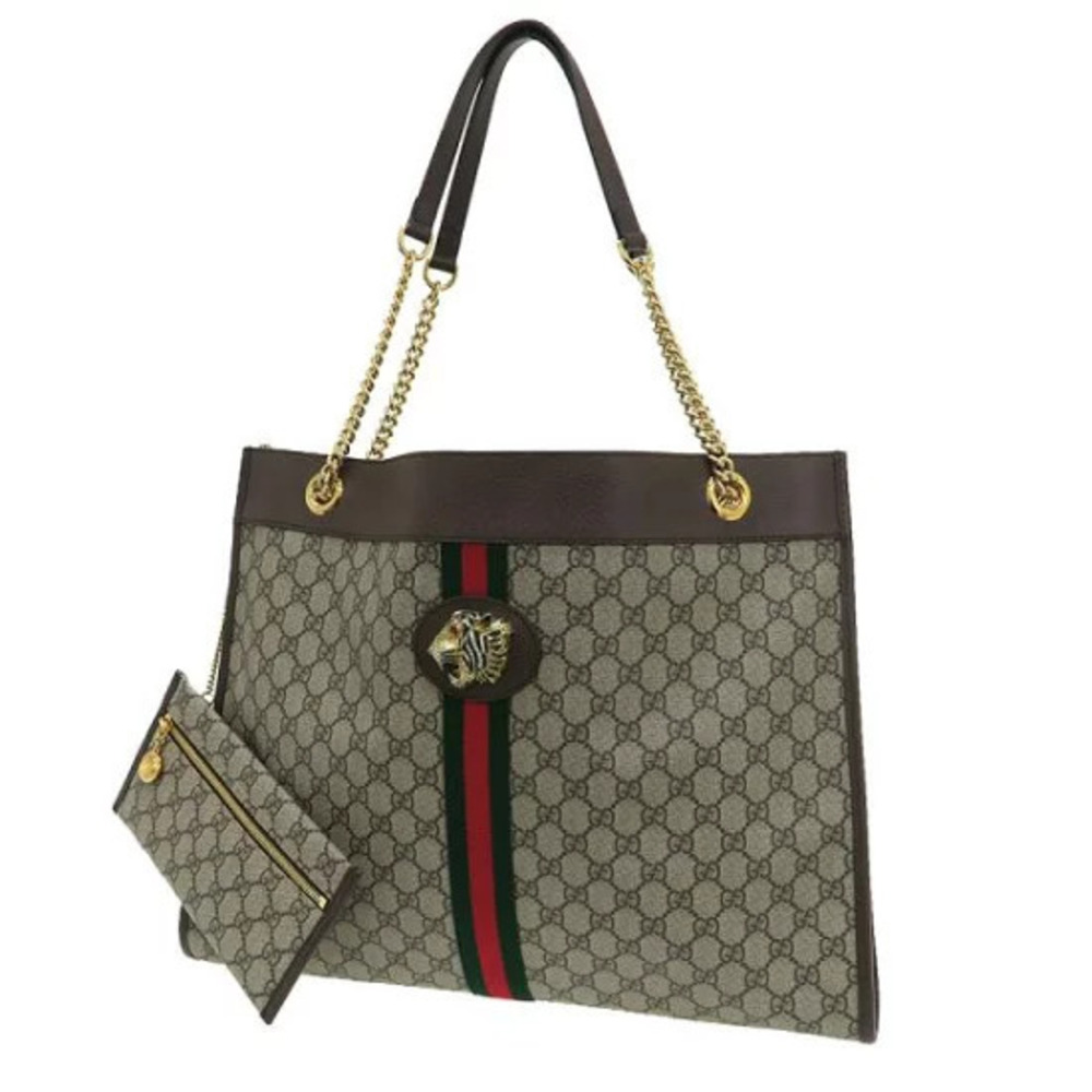 Gucci GG Supreme Raja Tote Shoulder Bag